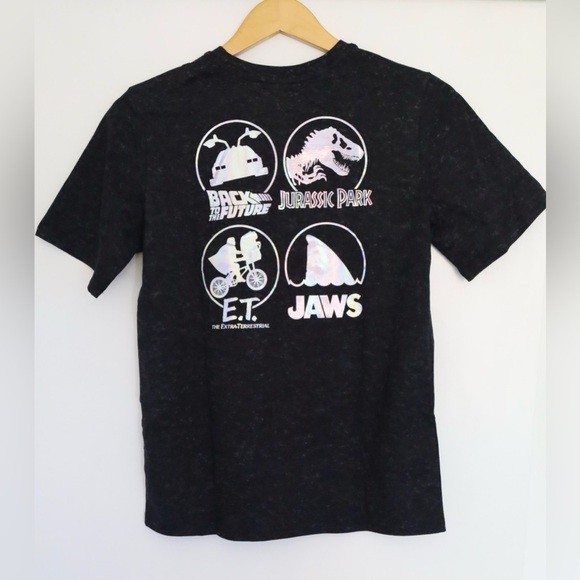 Universal Studios Kids Unisex Tee, E.T., Jurassic Park, Back To The Future, Jaws - Picture 2 of 8